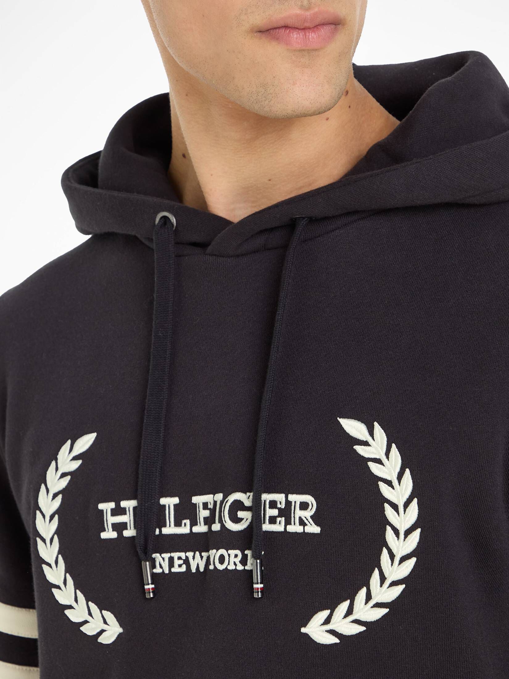 Tommy Sweatshirt MONOTYPE | Herren Hilfiger kaufen LAUREL mit engelhorn Kapuze HOODIE
