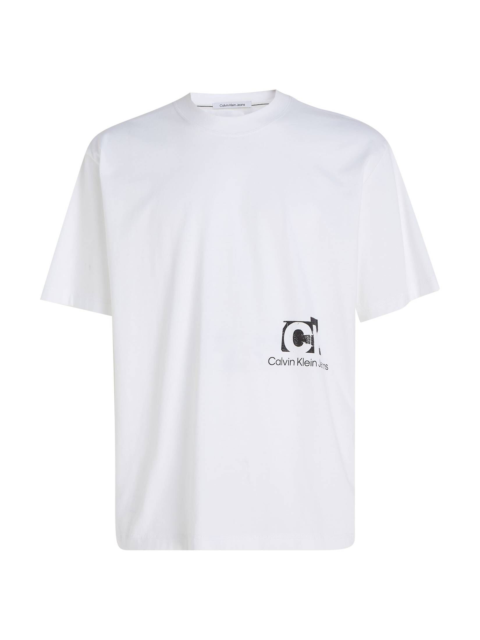 CONNECTED | kaufen mit Herren engelhorn LAYER LANDSCAPE Fit TEE T-Shirt CALVIN KLEIN Bio-Baumwolle JEANS Oversized