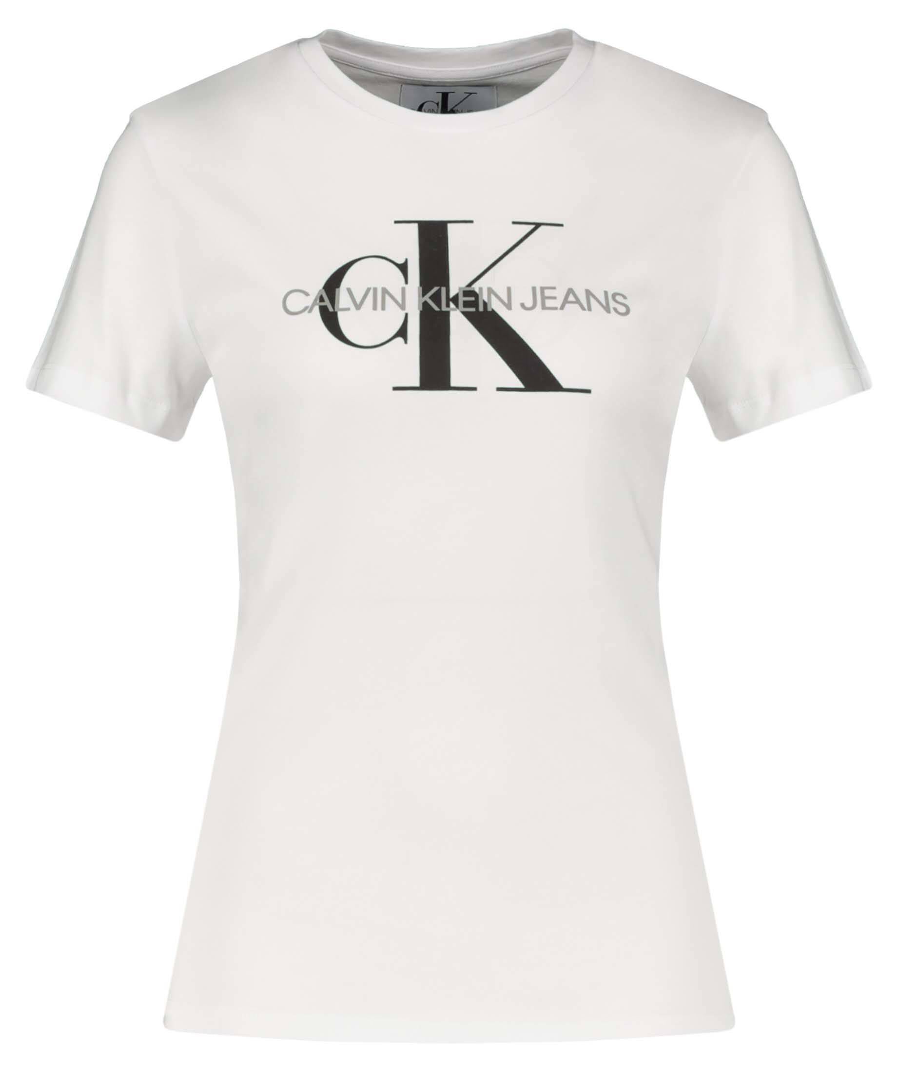 CALVIN KLEIN JEANS Damen T-Shirt REGULAR MONOGRAM TEE LOGO kaufen FIT | CORE engelhorn