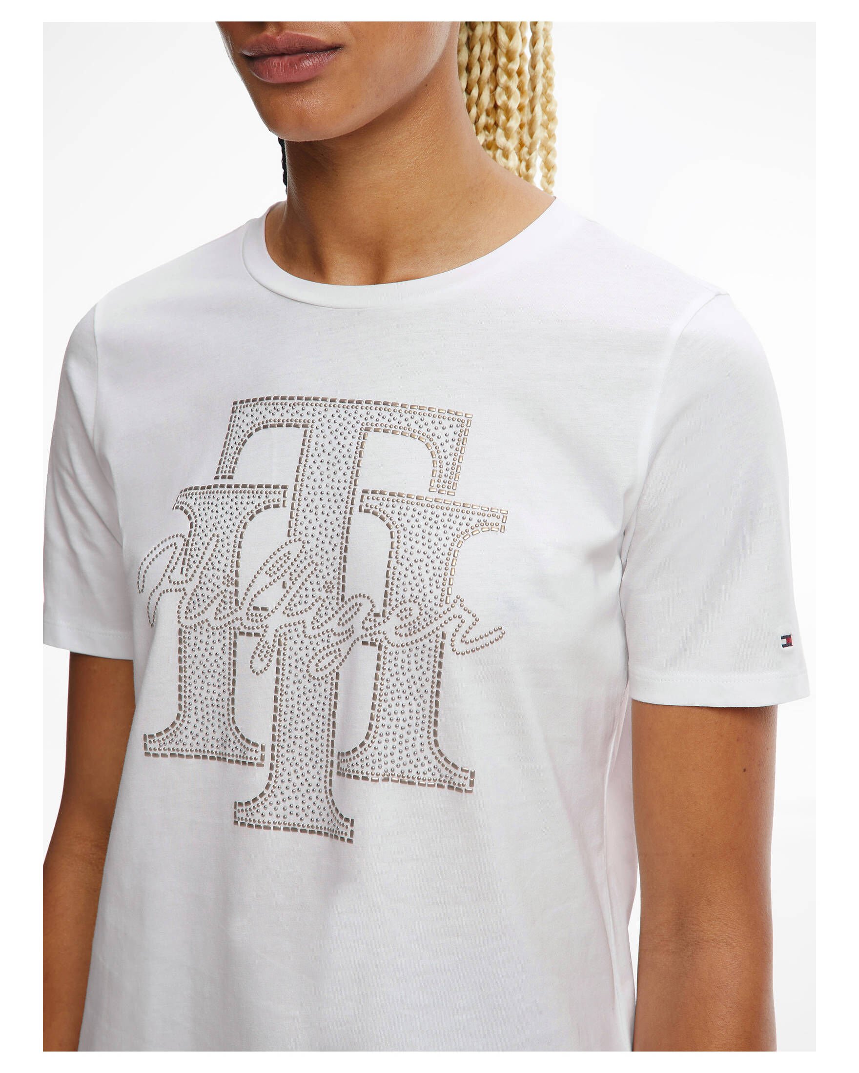 omhyggelig chance bekymring Tommy Hilfiger Damen T-Shirt REGULAR TH CHRYSTAL kaufen | engelhorn
